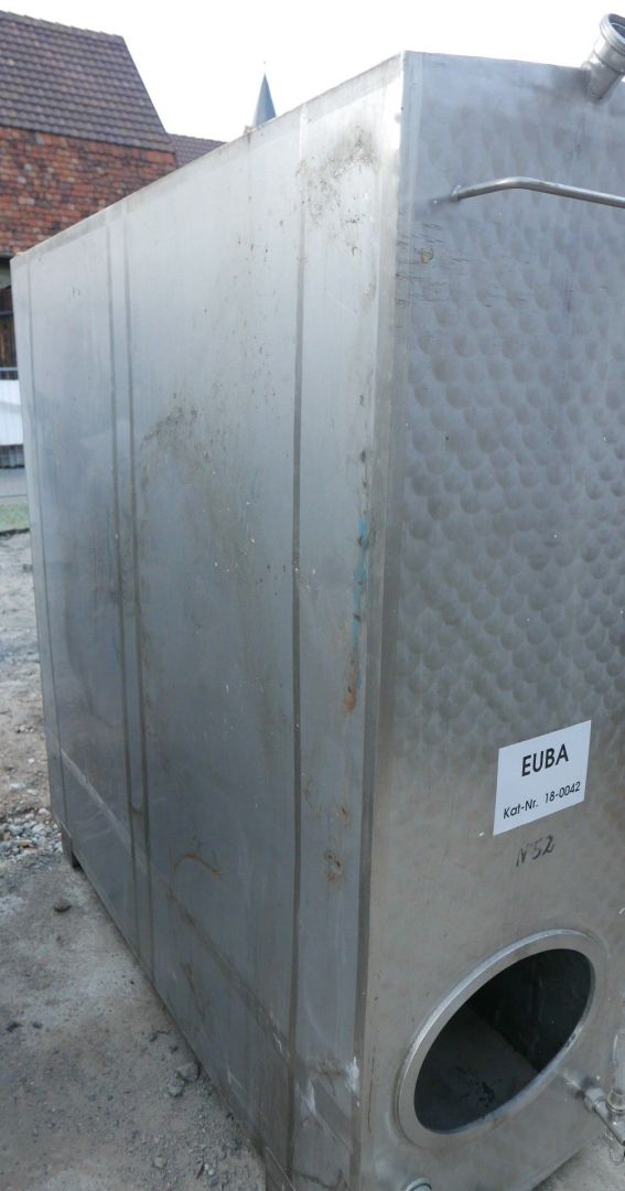 Lagerbehälter aus Edelstahl (V2A), WSt. 1.4301 (2)