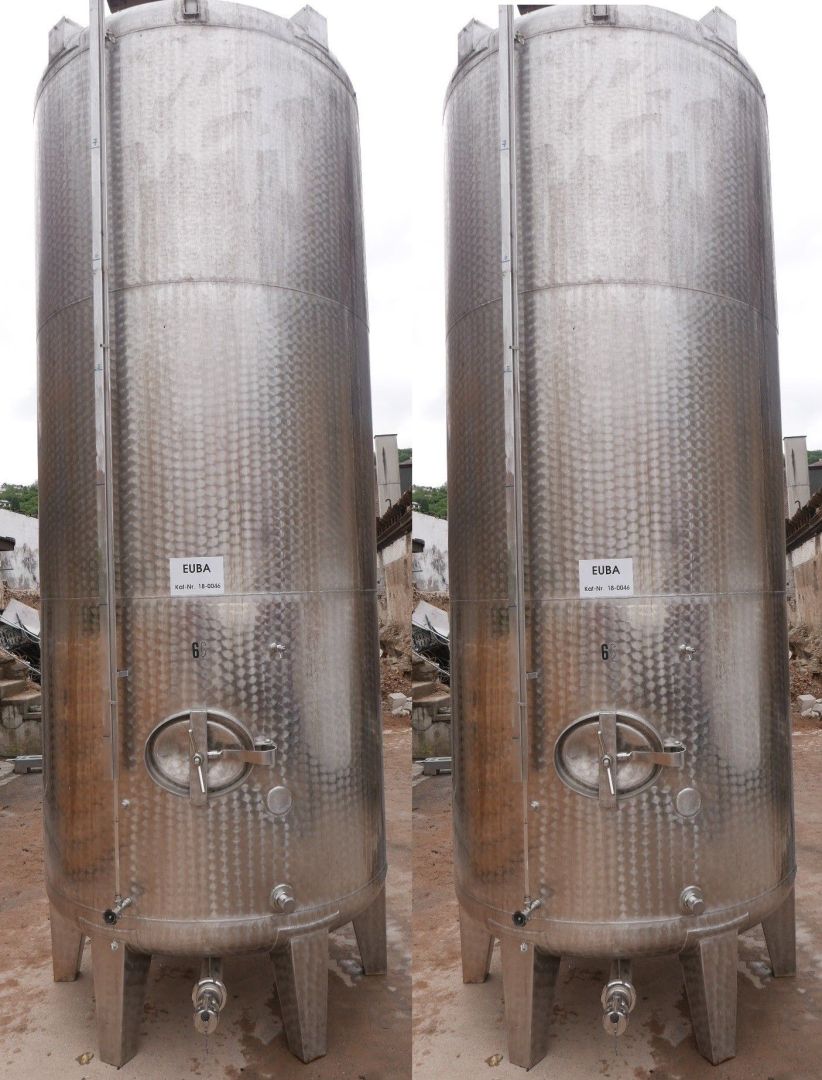 Lagerbehälter aus Edelstahl (V2A), WSt. 1.4301 (2)