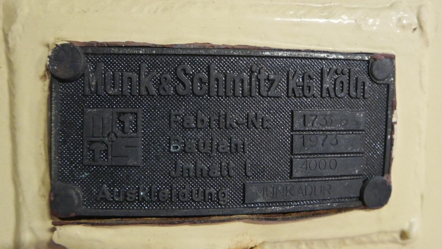 Lagerbehälter aus Stahl, innen beschichtet (4)