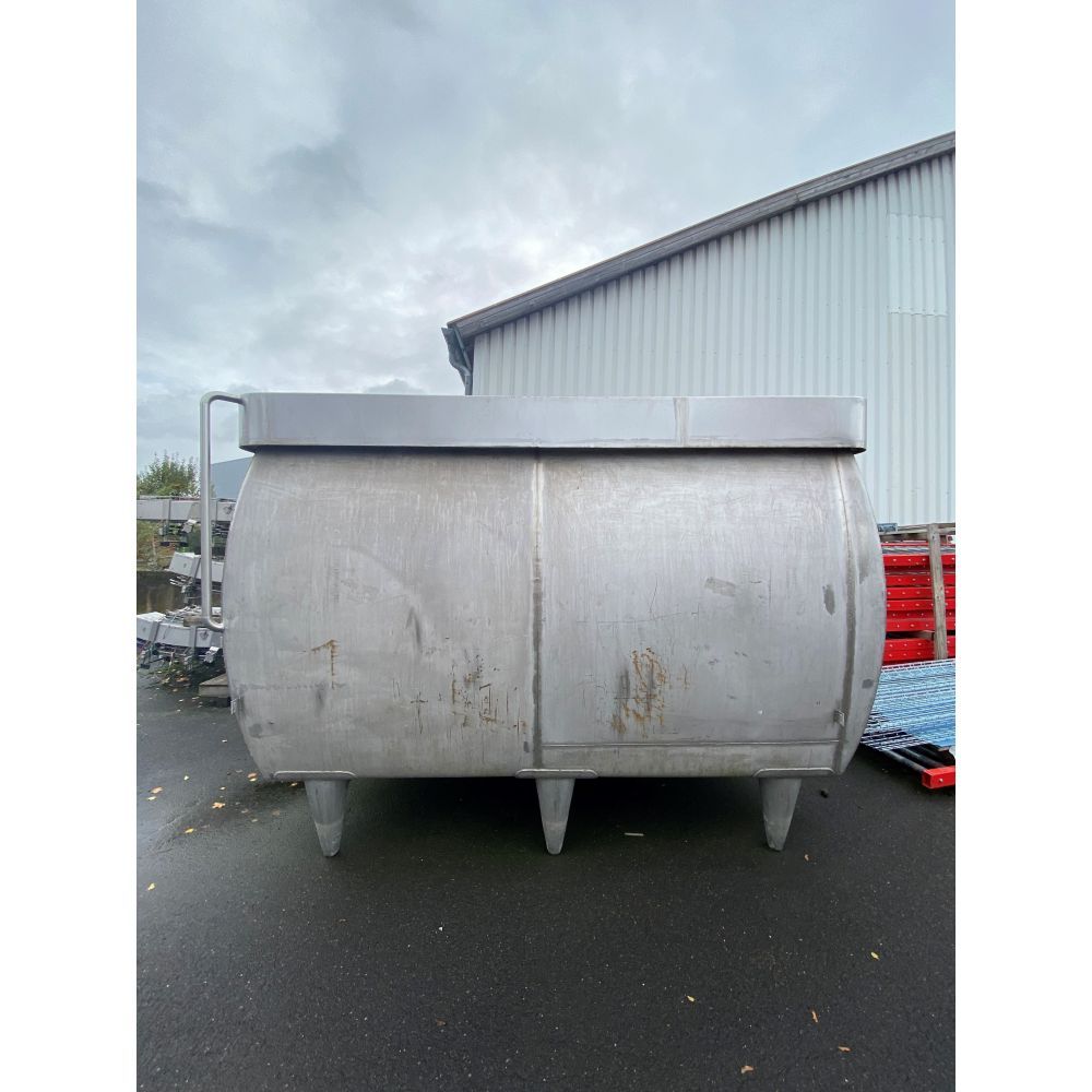 Lagerbehälter aus Edelstahl (V2A), Wanne (2)