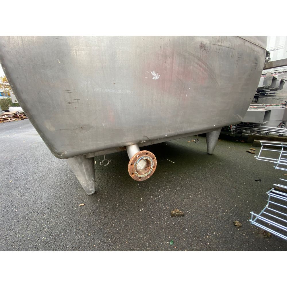 Lagerbehälter aus Edelstahl (V2A), Wanne (4)