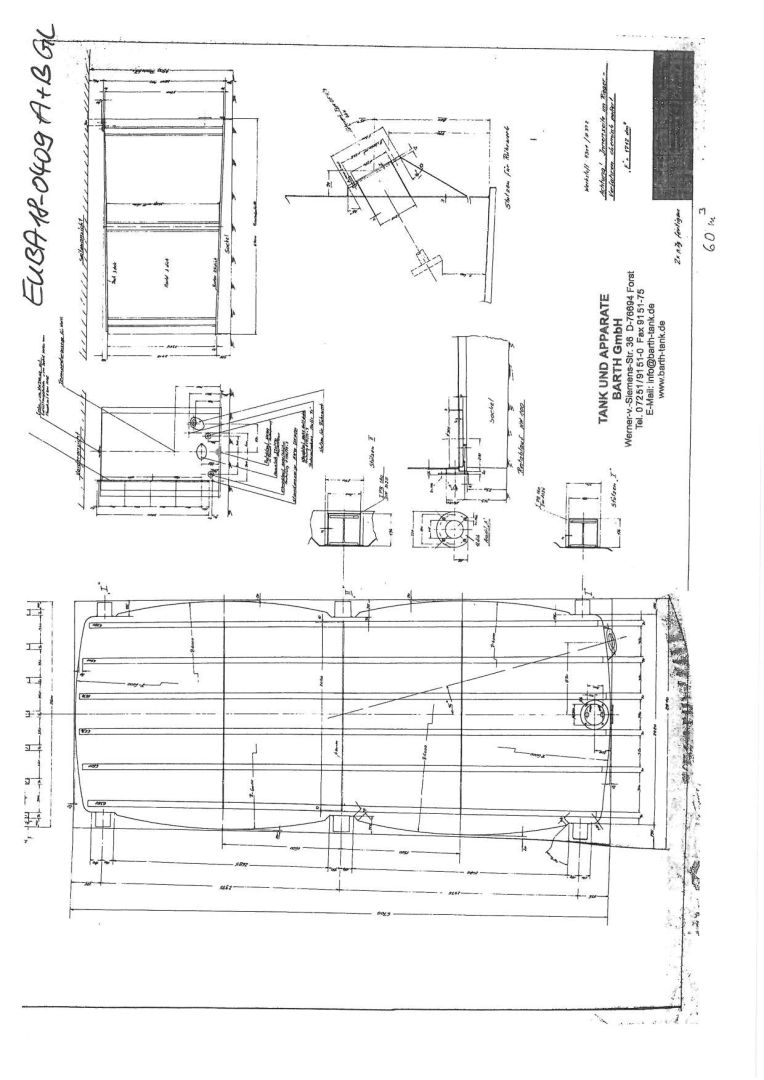 Lagerbehälter aus Edelstahl (V2A), kubisch (5)