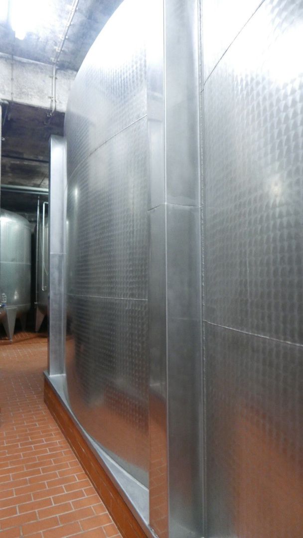 Rührwerksbehälter aus Edelstahl (V2A), Flachboden (3)