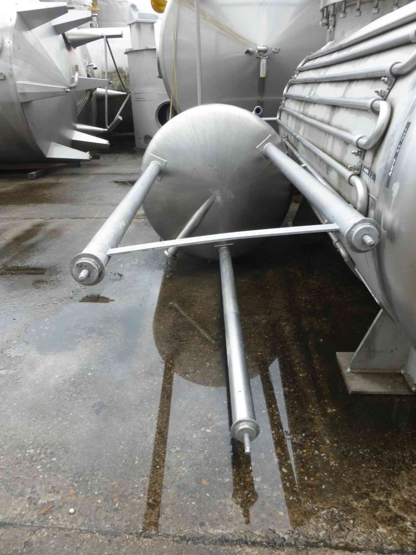 Rührwerksbehälter aus Edelstahl (V2A), WSt 1.4301 (2)