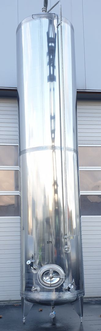 Lagerbeh&auml;lter aus Edelstahl (V2A), stehend (1)