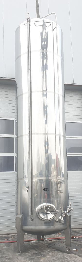 Lagerbeh&auml;lter aus Edelstahl (V2A), stehend (1)