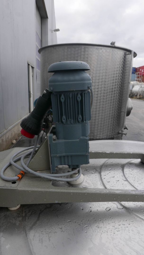 Rührwerksbehälter aus Edelstahl, isoliert, heiz-/k (5)