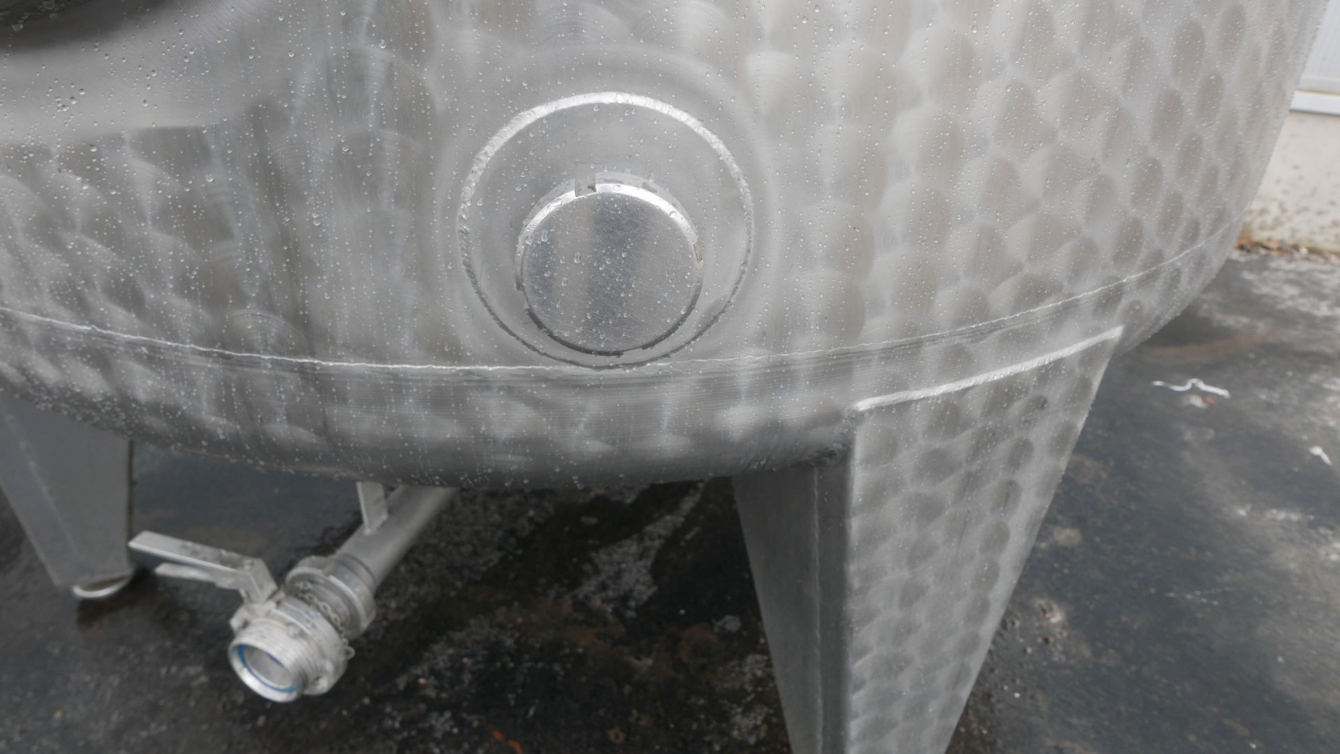 Rührwerksbehälter aus Edelstahl (V2A), stehend (4)