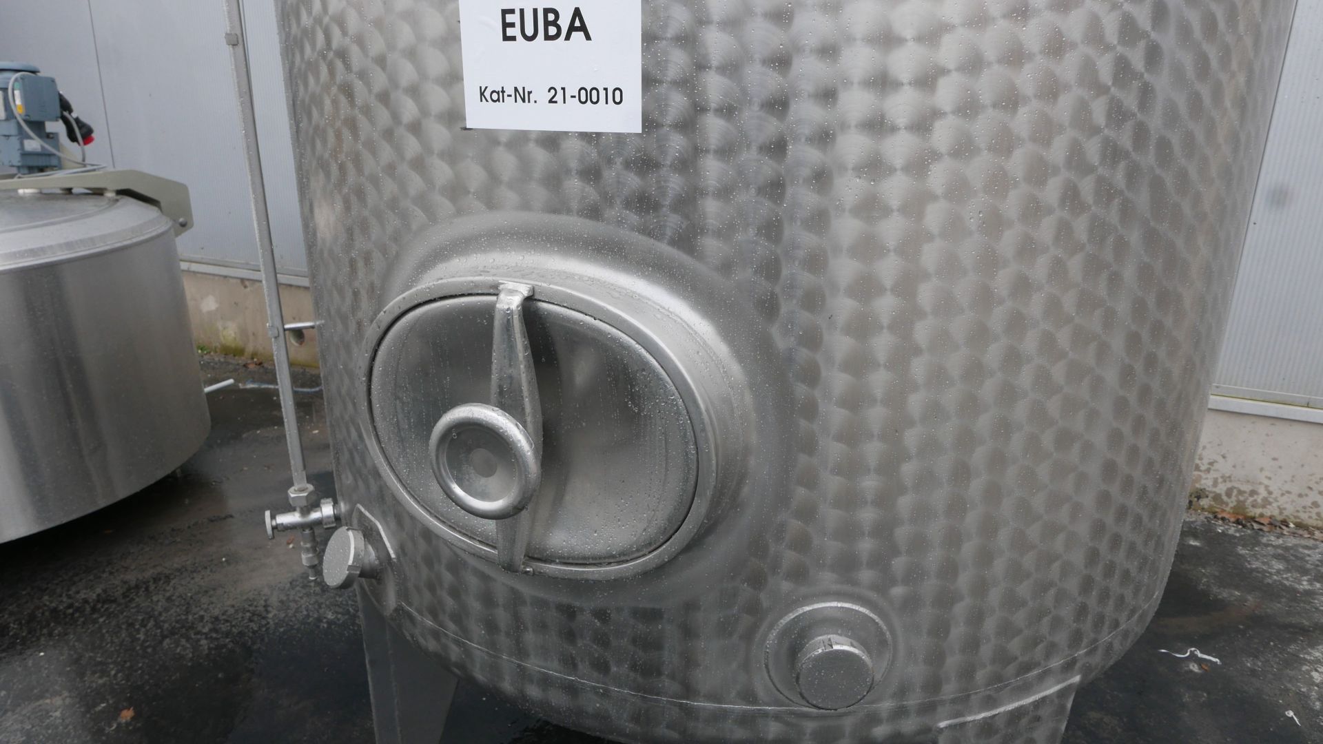 Rührwerksbehälter aus Edelstahl (V2A), stehend (5)