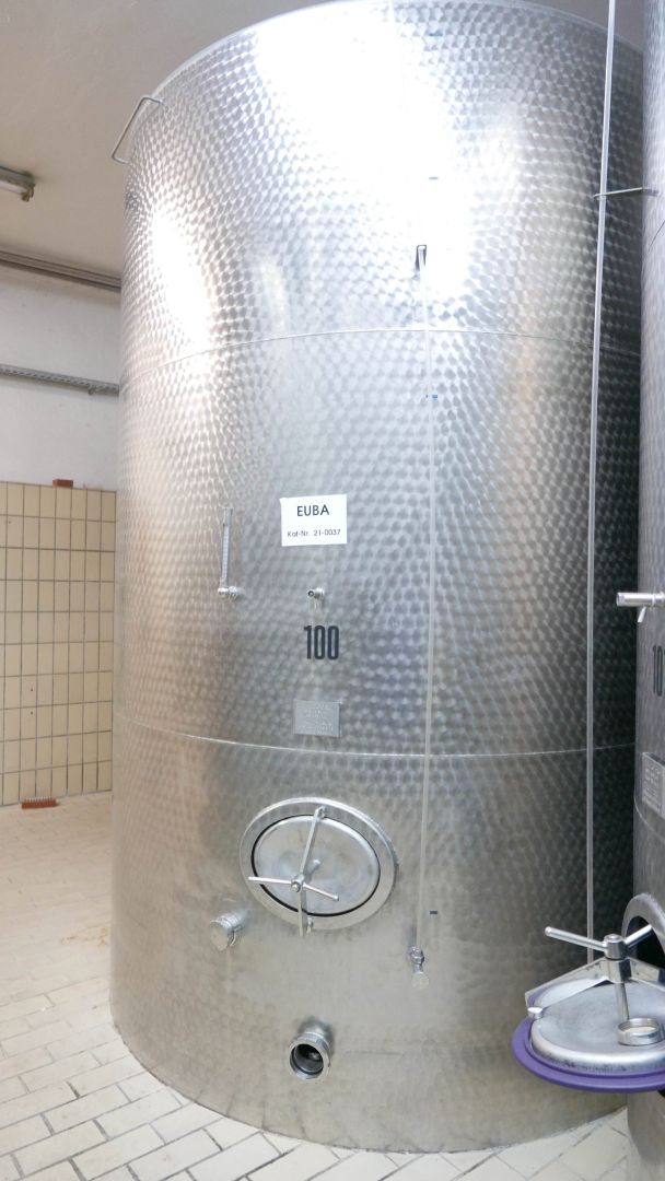 Flachbodenbeh&auml;lter aus V2A, stehend (1)