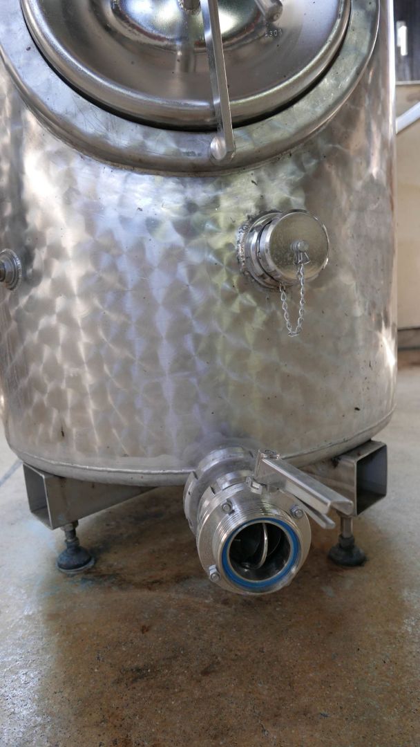 Edelstahlbehälter aus V2A, stehend (4)