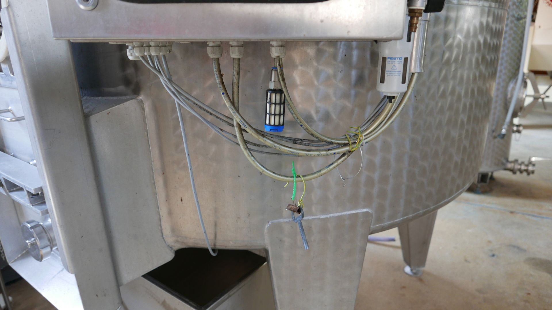 Edelstahlbehälter aus V2A, stehend (3)