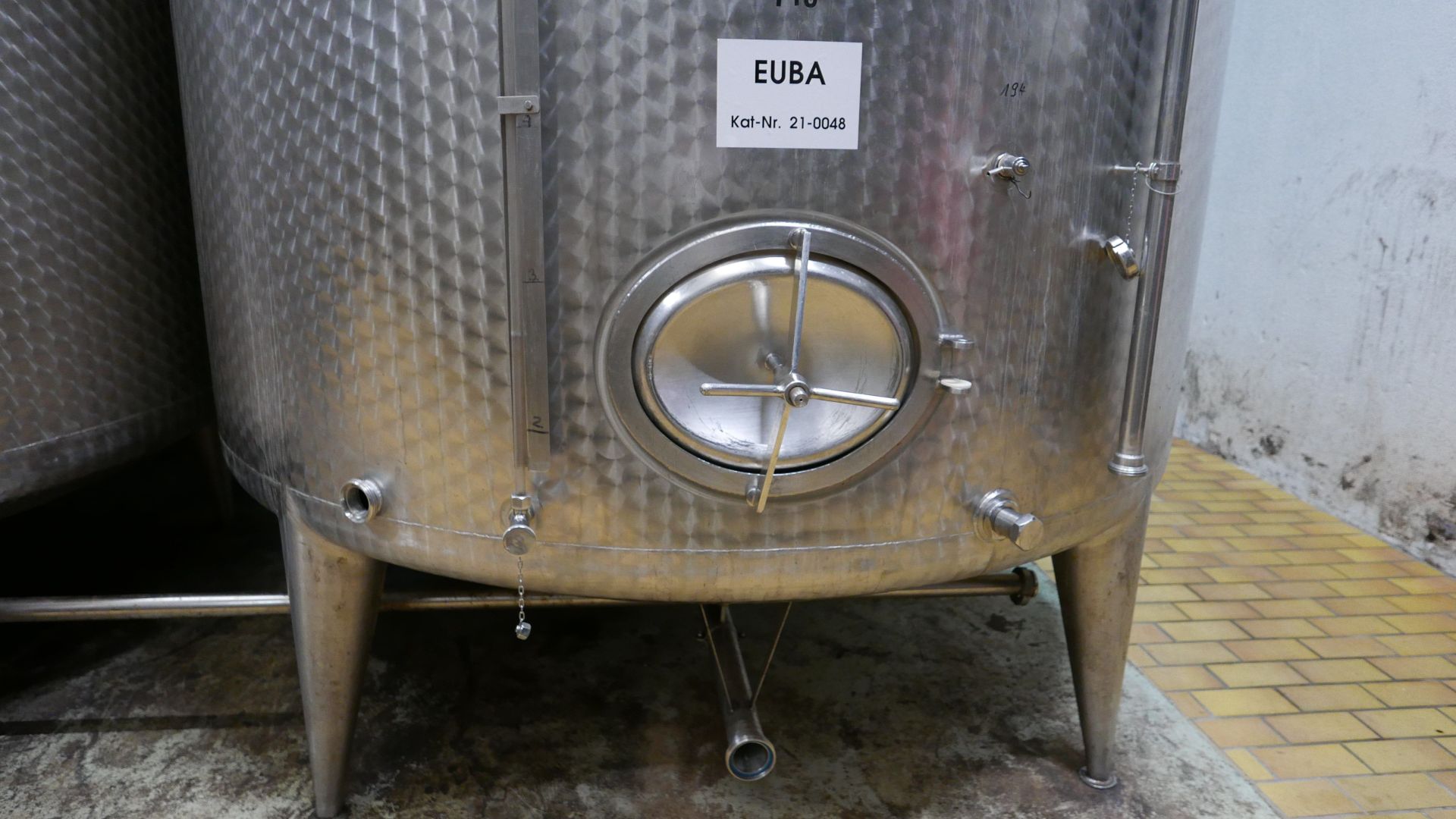 Edestahlbehälter aus V2A, stehend (2)