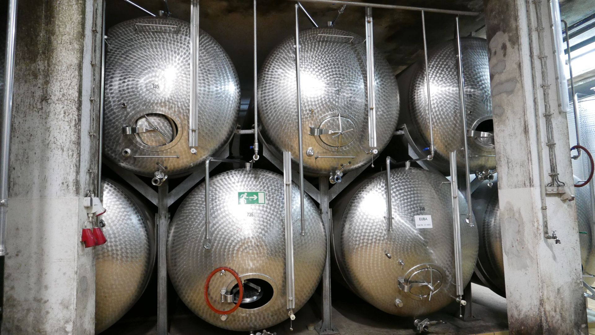 Edelstahlbehälter aus V2A, liegend (4)