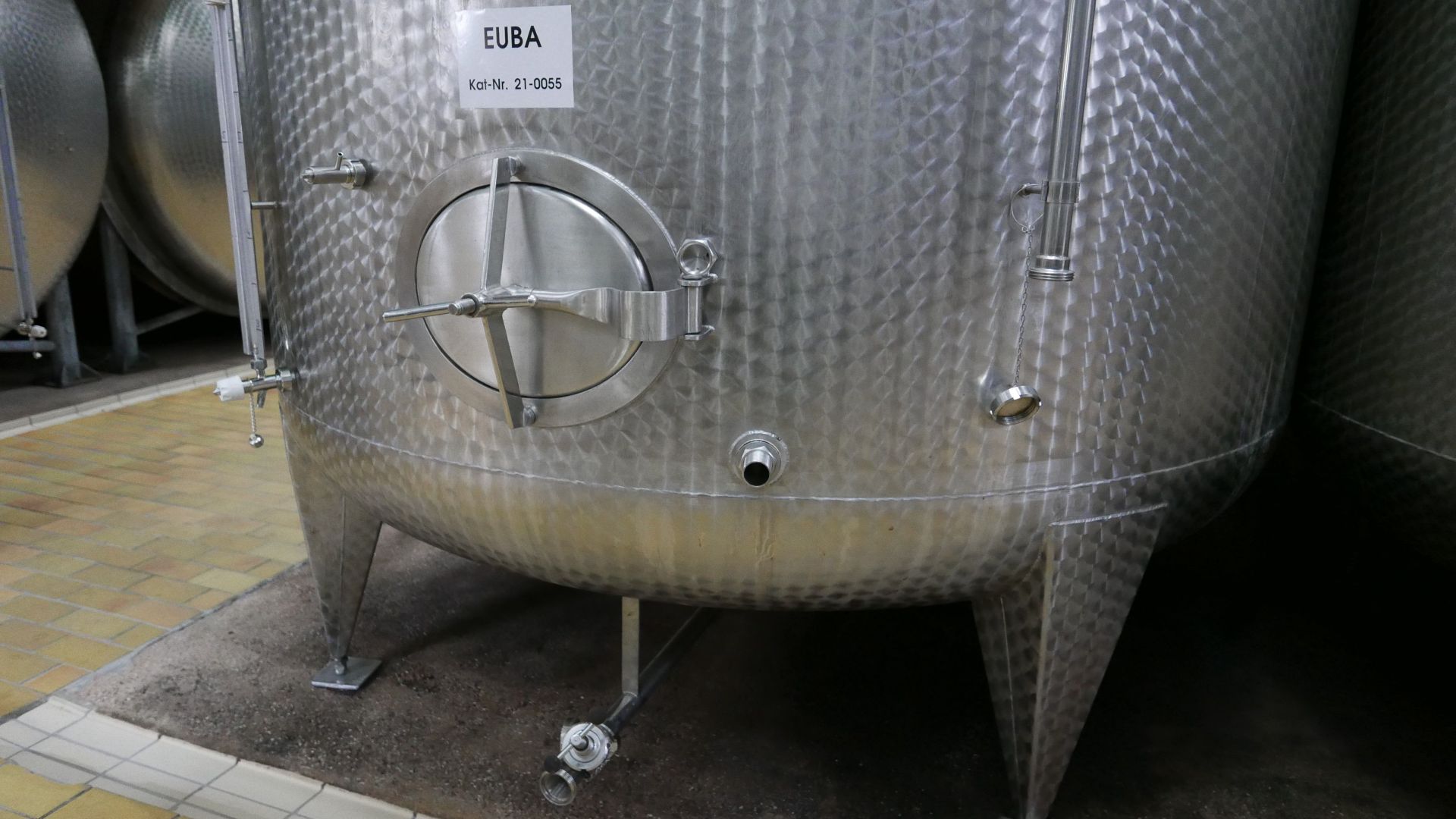 Edelstahlbehälter aus V2A, stehend (2)