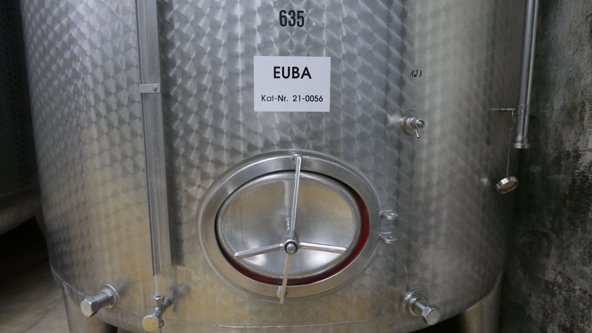 Edelstahlbehälter aus V2A, stehend (2)