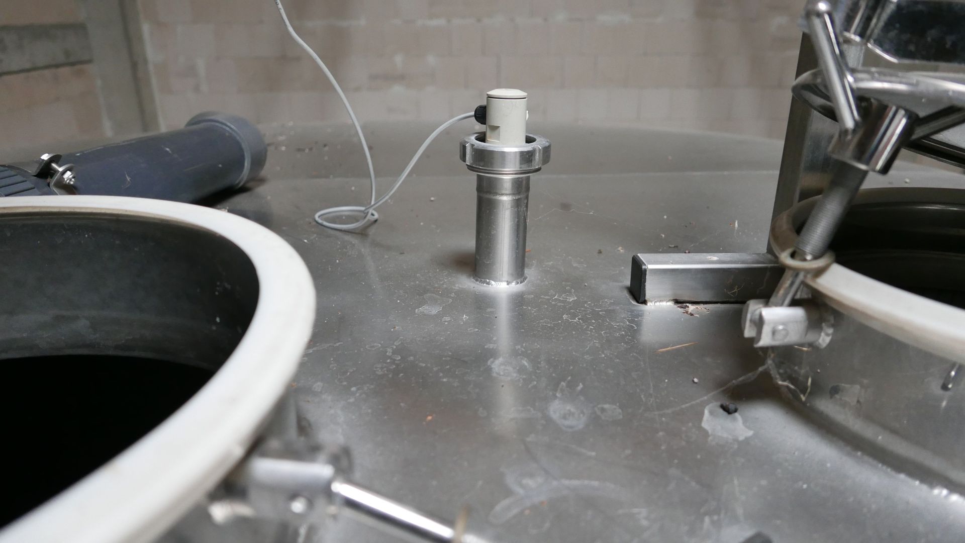 Maischebehälter aus V2A, stehend (5)