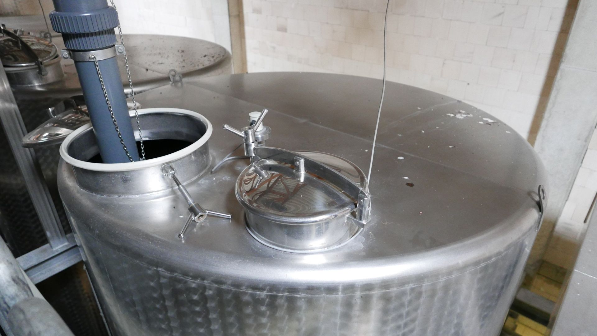 Maischebehälter aus V2A, stehend (2)