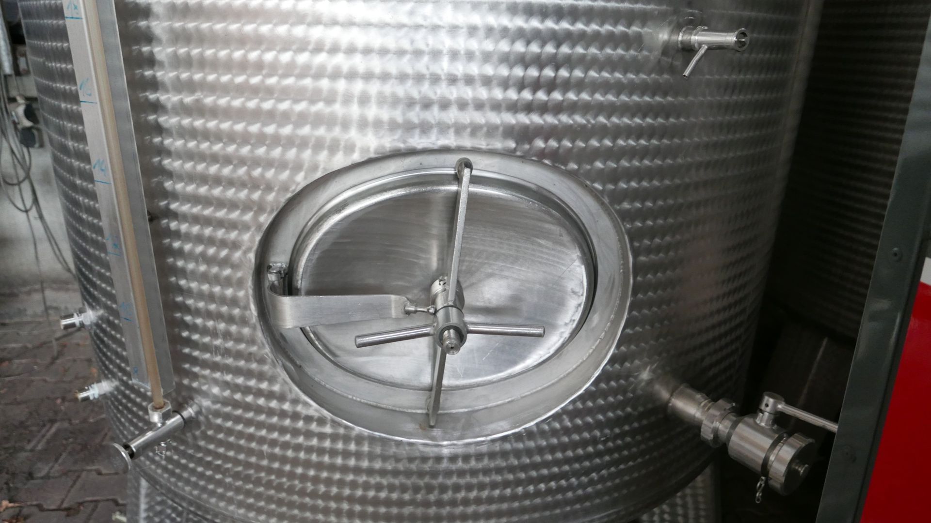 Edelstahlbehälter aus V2A, stehend (2)