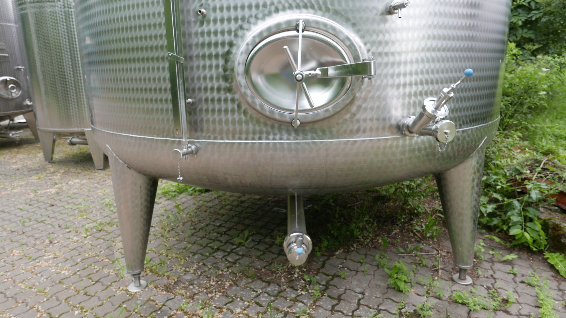 Edelstahlbehälter aus V2A, stehend (2)