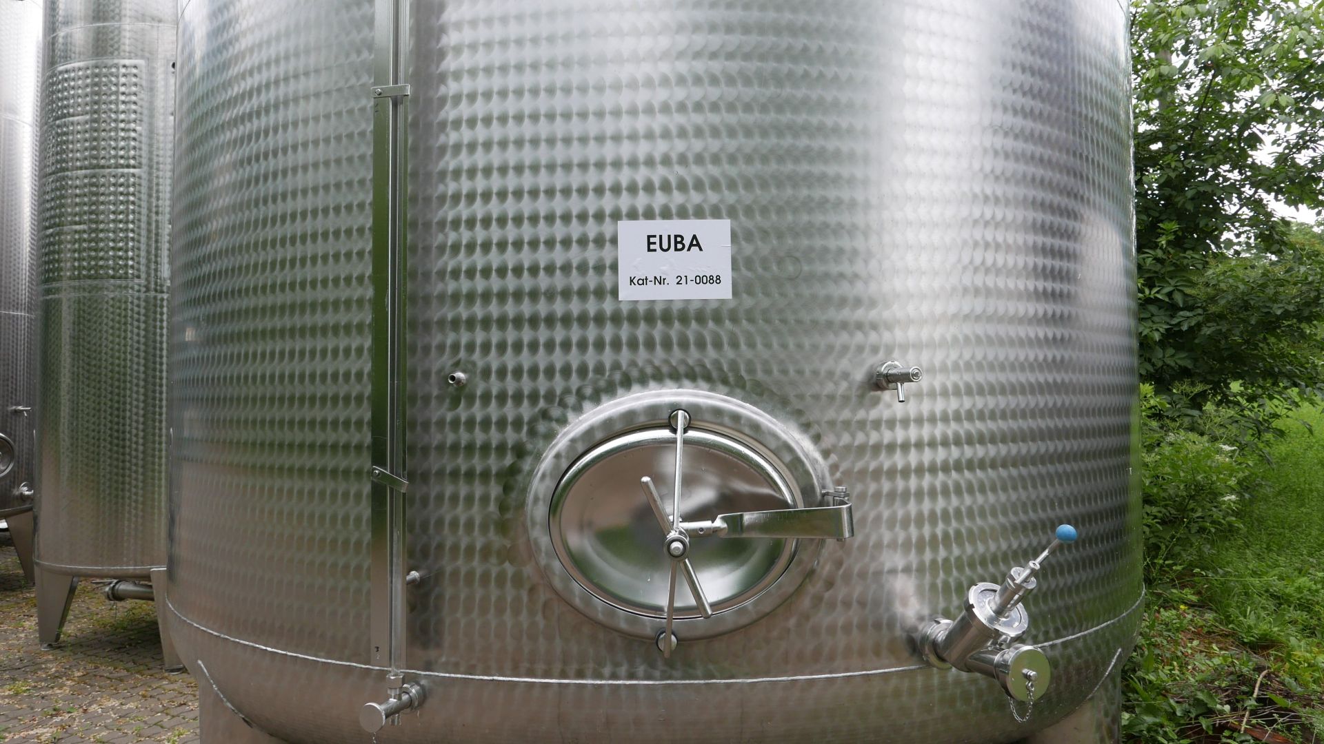 Edelstahlbehälter aus V2A, stehend (3)