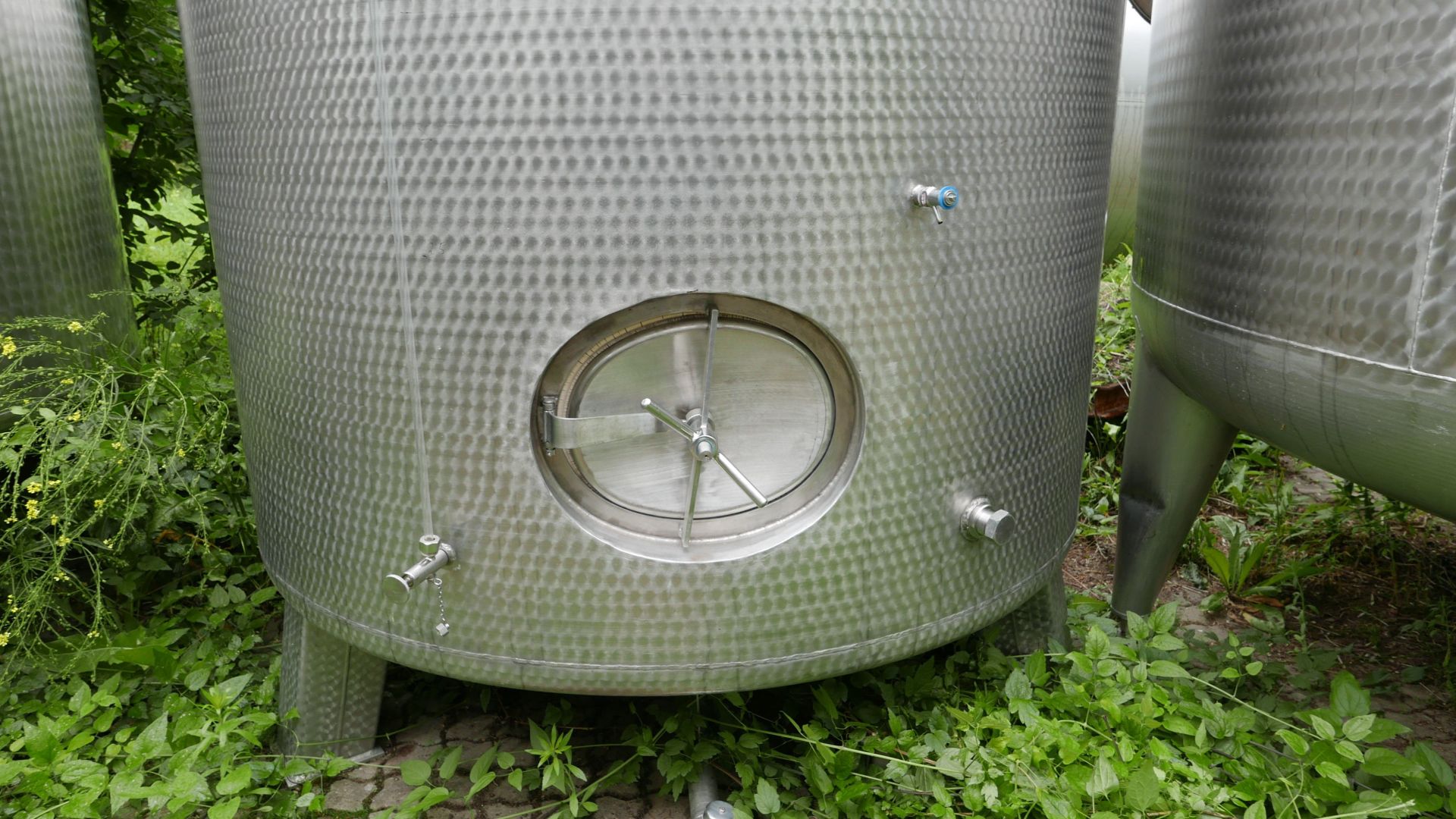 Edelstahlbehälter aus V2A, stehend (2)