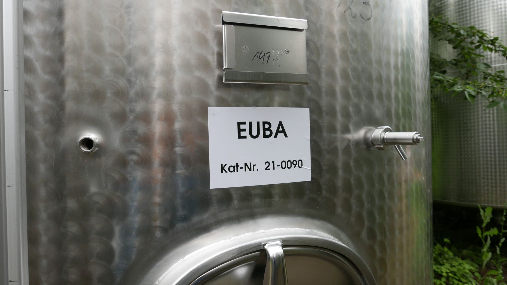 Edelstahlbehälter aus V2A, stehend (2)