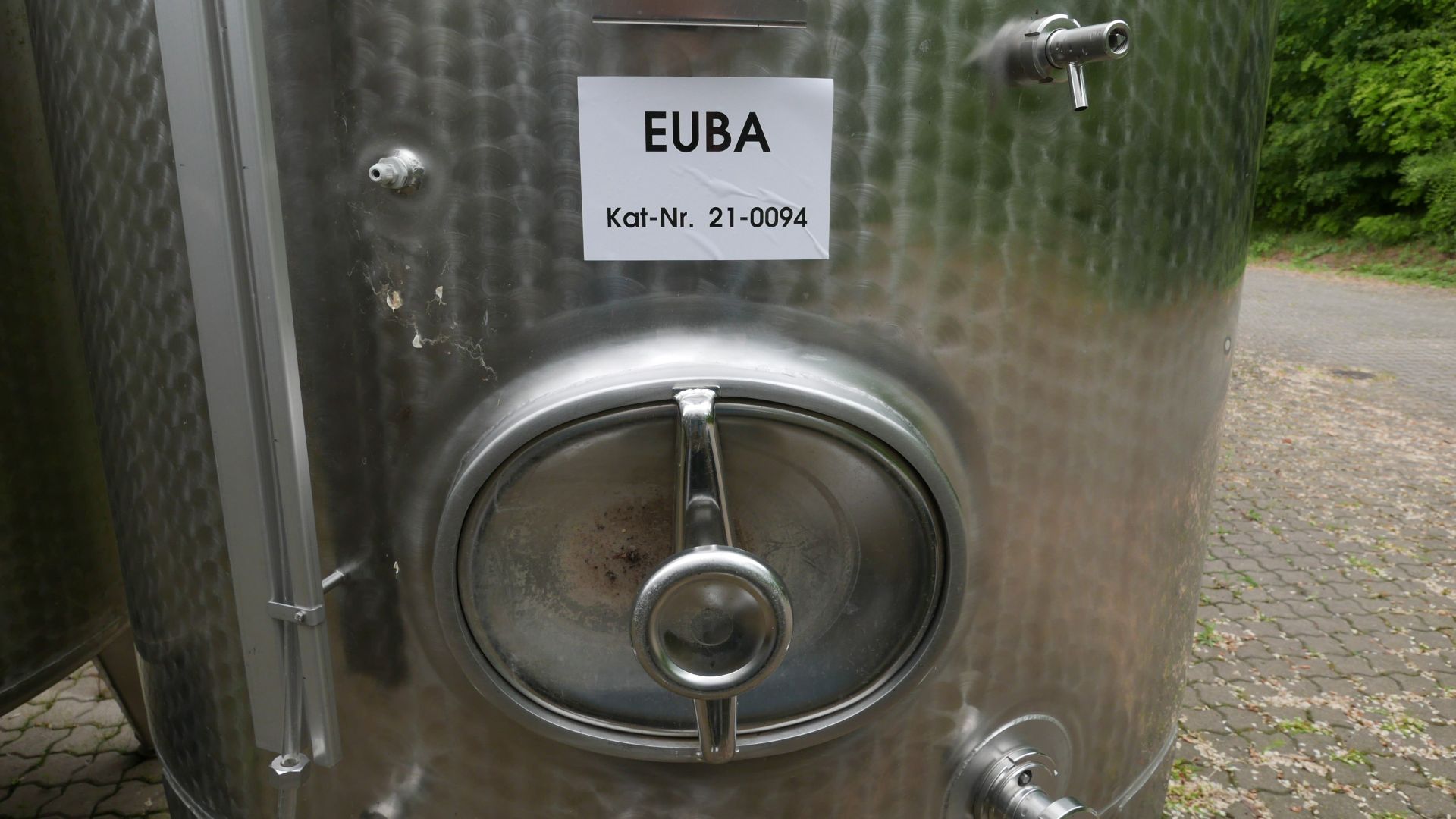 Edelstahlbehälter aus V2A, stehend (2)