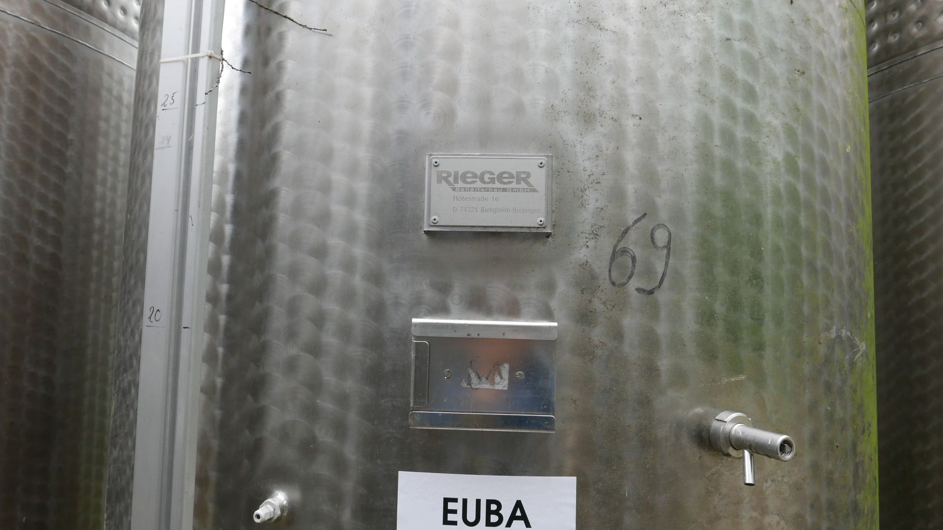 Edelstahlbehälter aus V2A, stehend (3)