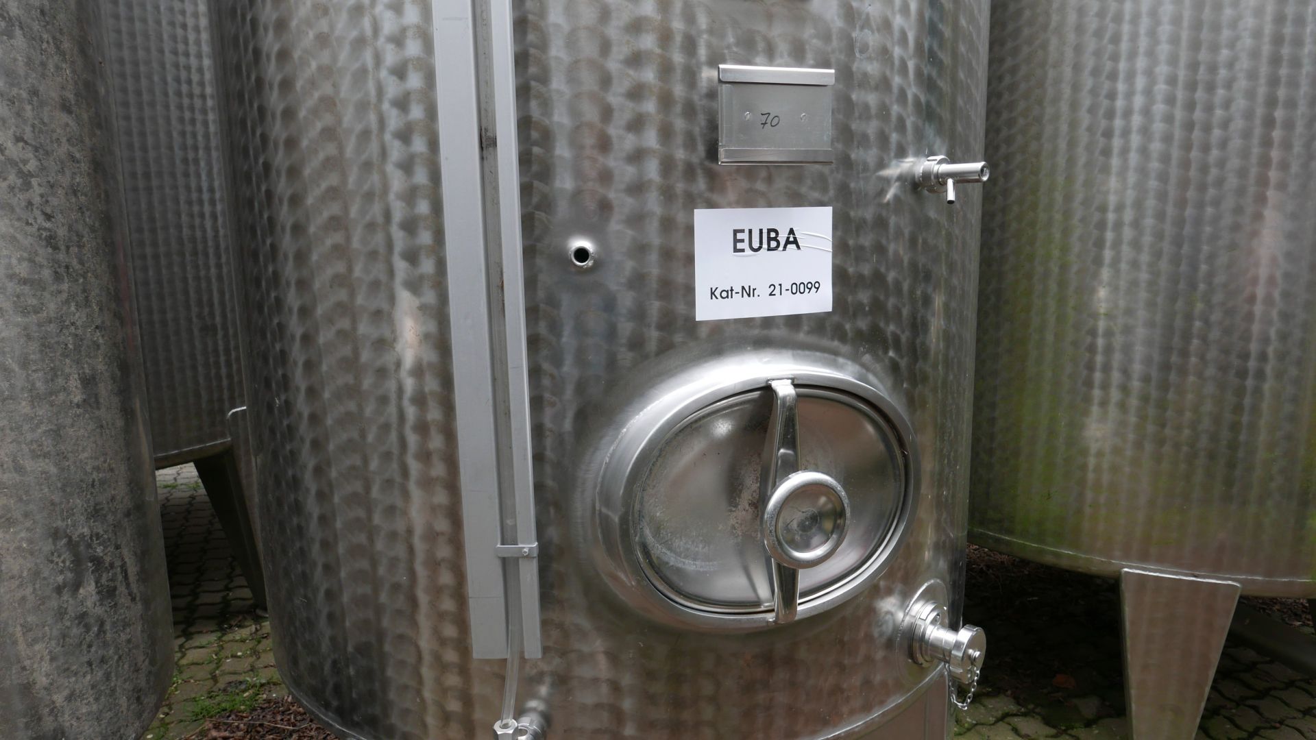 Edelstahlbehälter aus V2A, stehend (2)