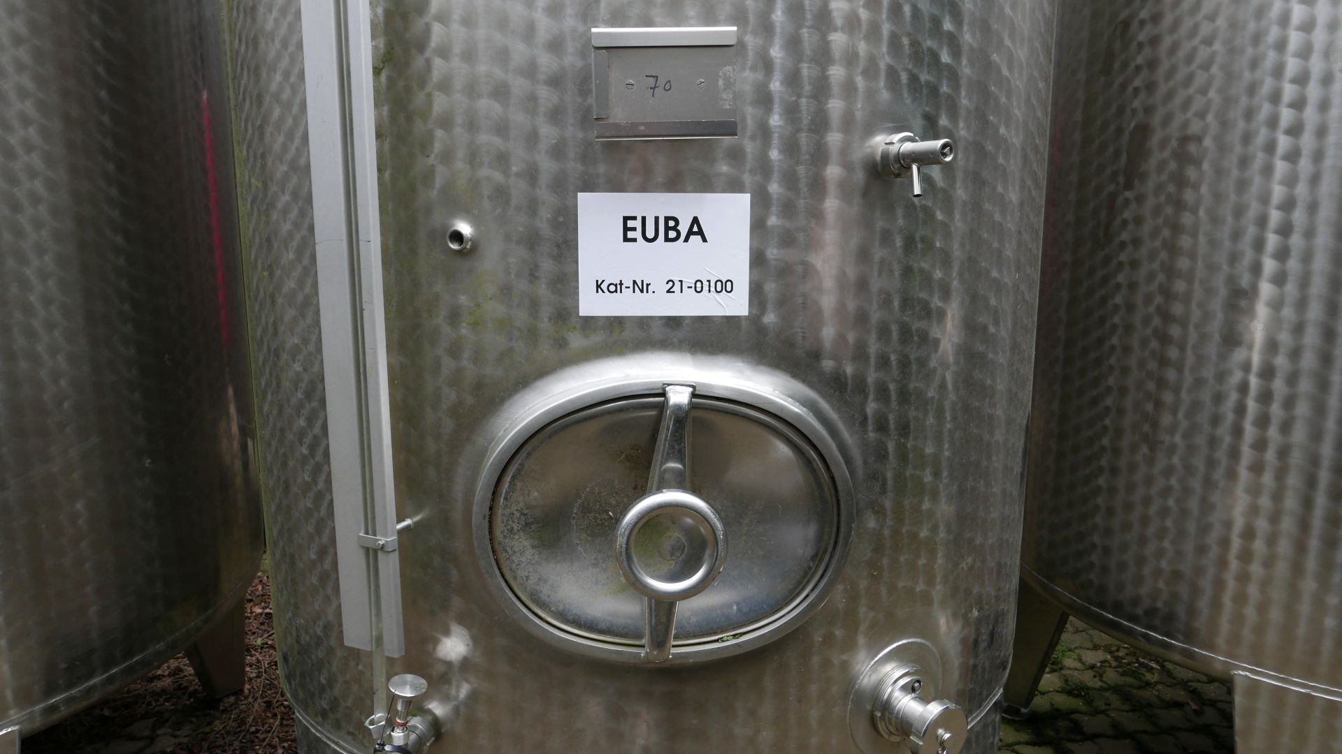 Edelstahlbehälter aus V2A, stehend (2)