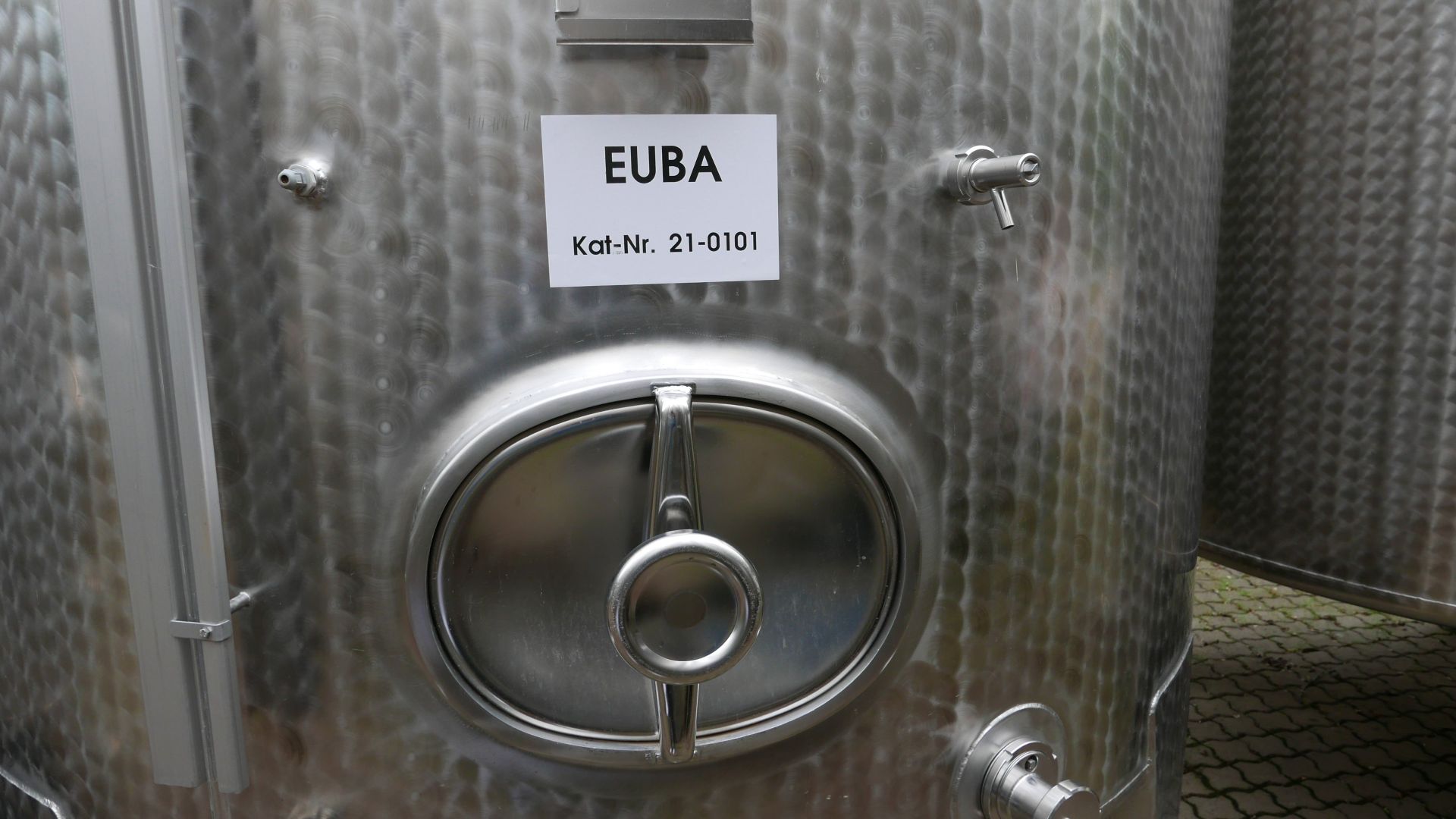 Edelstahlbehälter aus V2A, stehend (2)