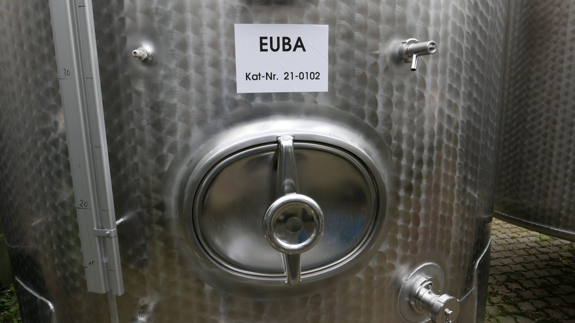 Edelstahlbehälter aus V2A, stehend (3)