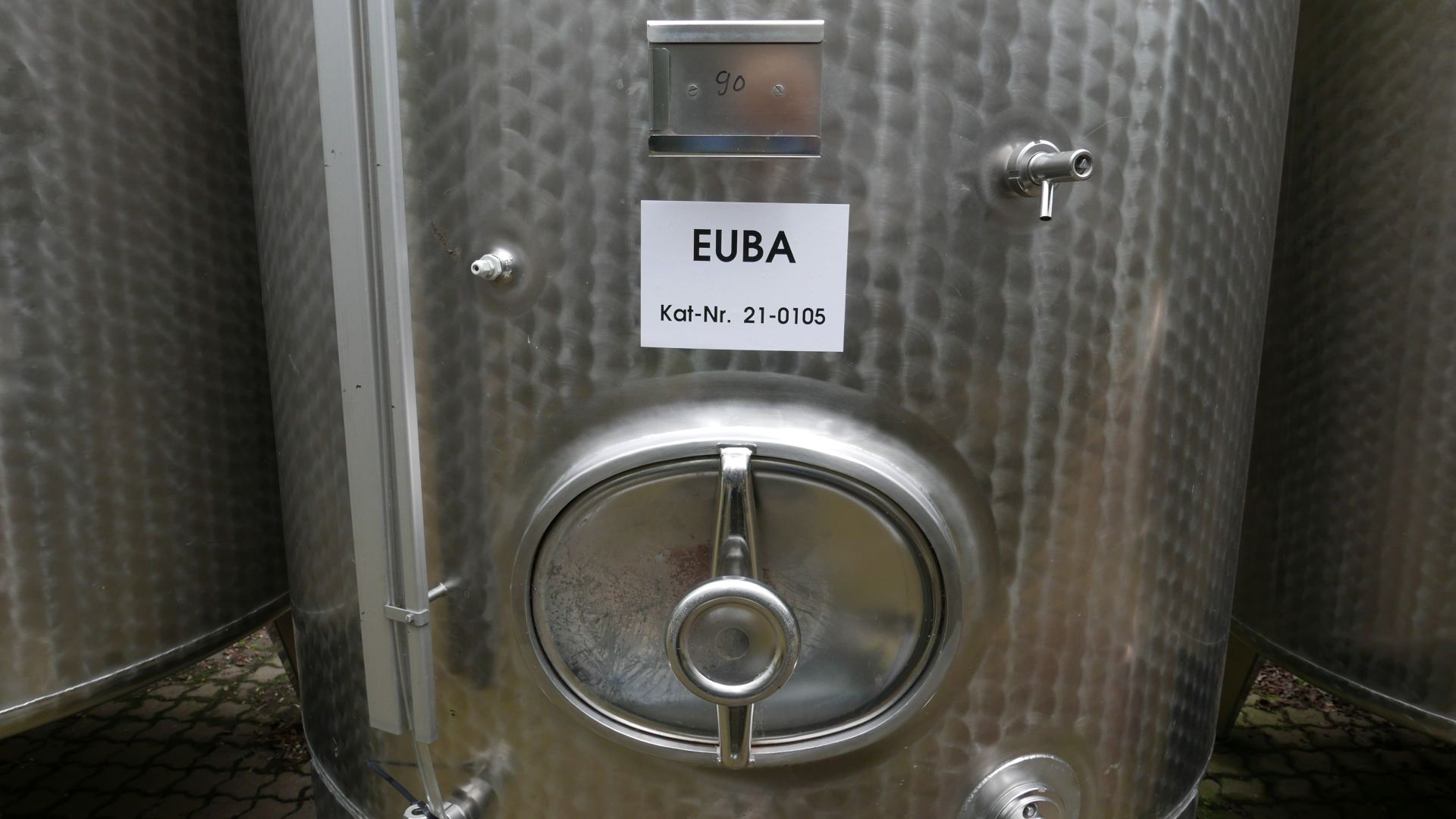 Edelstahlbehälter aus V2A, stehend (2)