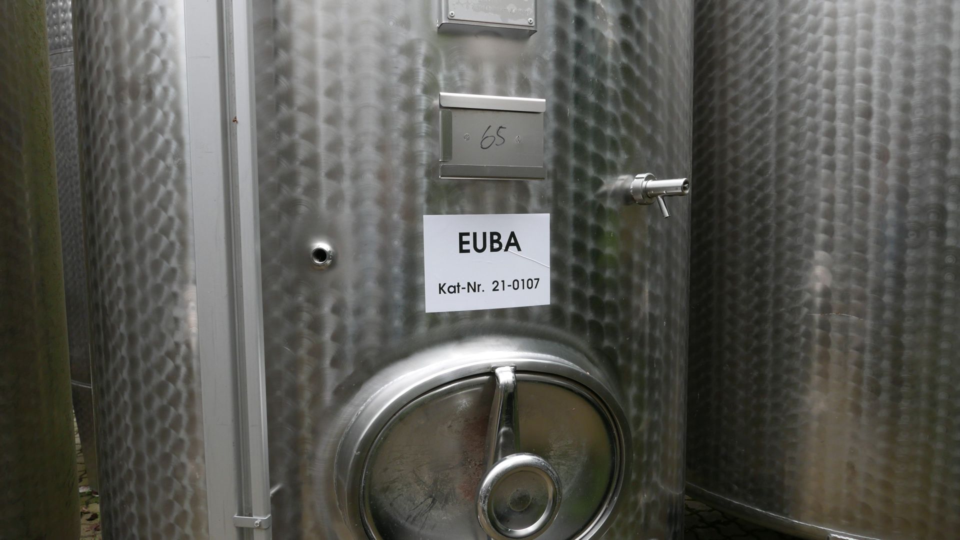 Edelstahlbehälter aus V2A, stehend (2)