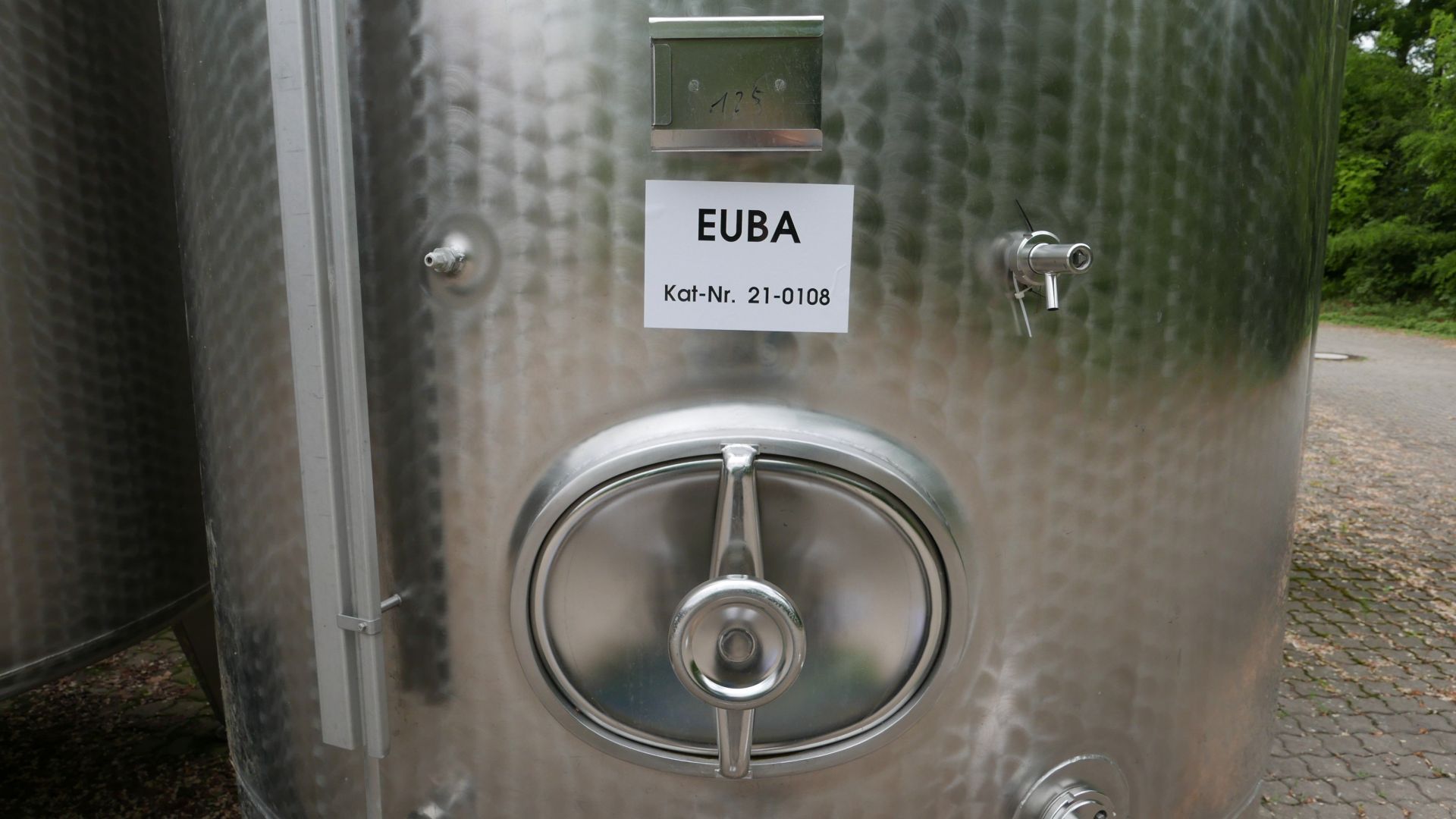 Edelstahlbehälter aus V2A, stehend (2)