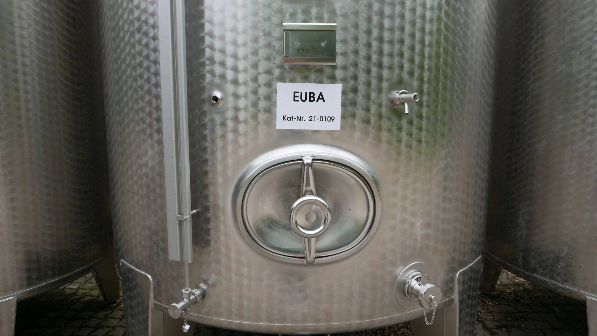 Edelstahlbehälter aus V2A, stehend (2)