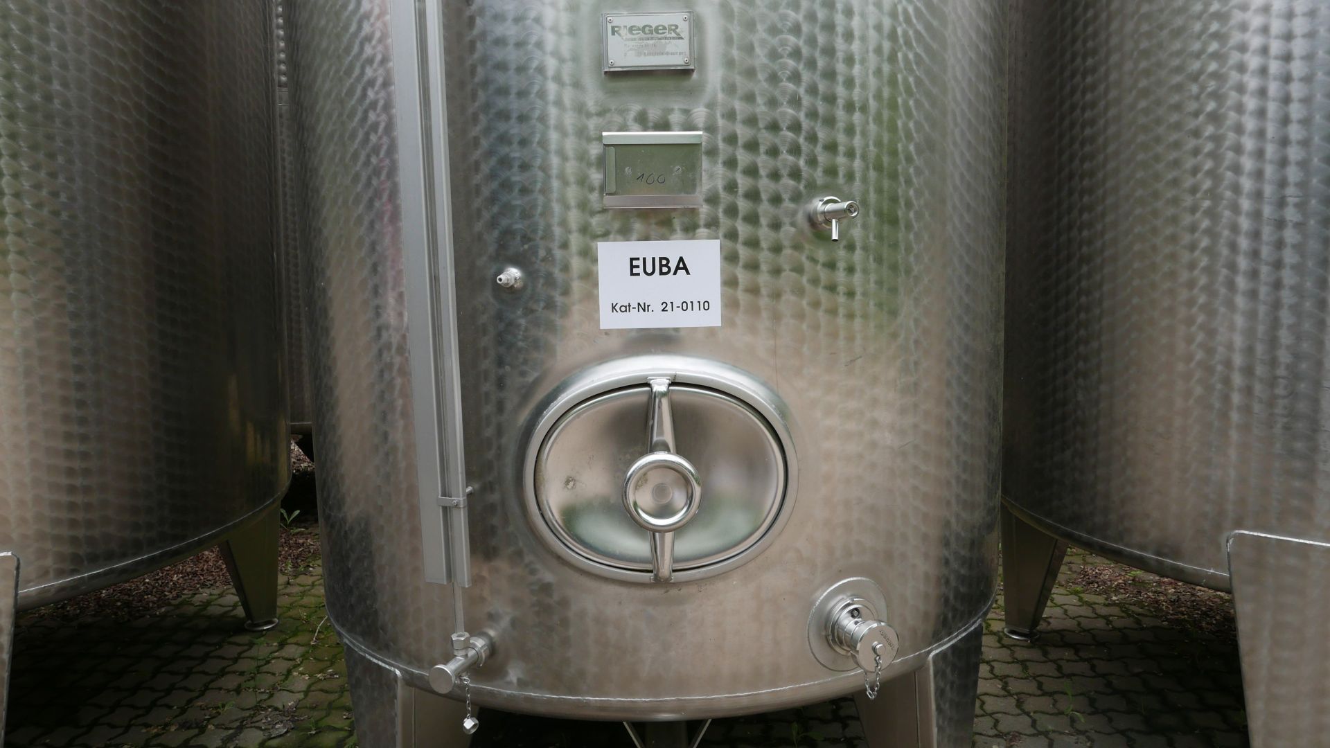 Edelstahlbehälter aus V2A, stehend (2)