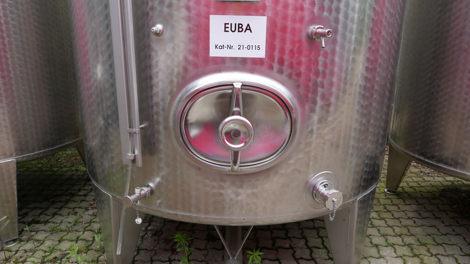 Edelstahlbehälter aus V2A, stehend (2)