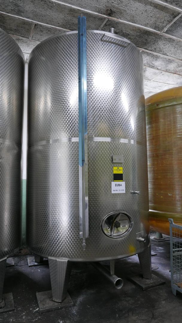 Edelstahlbeh&auml;lter aus V2A, stehend (1)