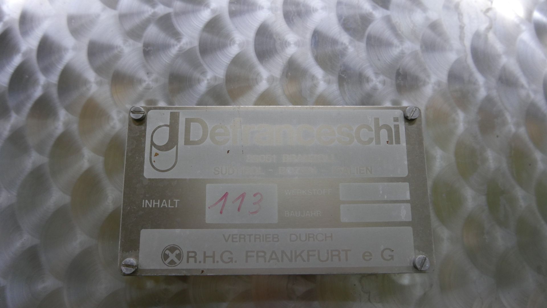 Edelstahlbehälter aus V2A, stehend (2)