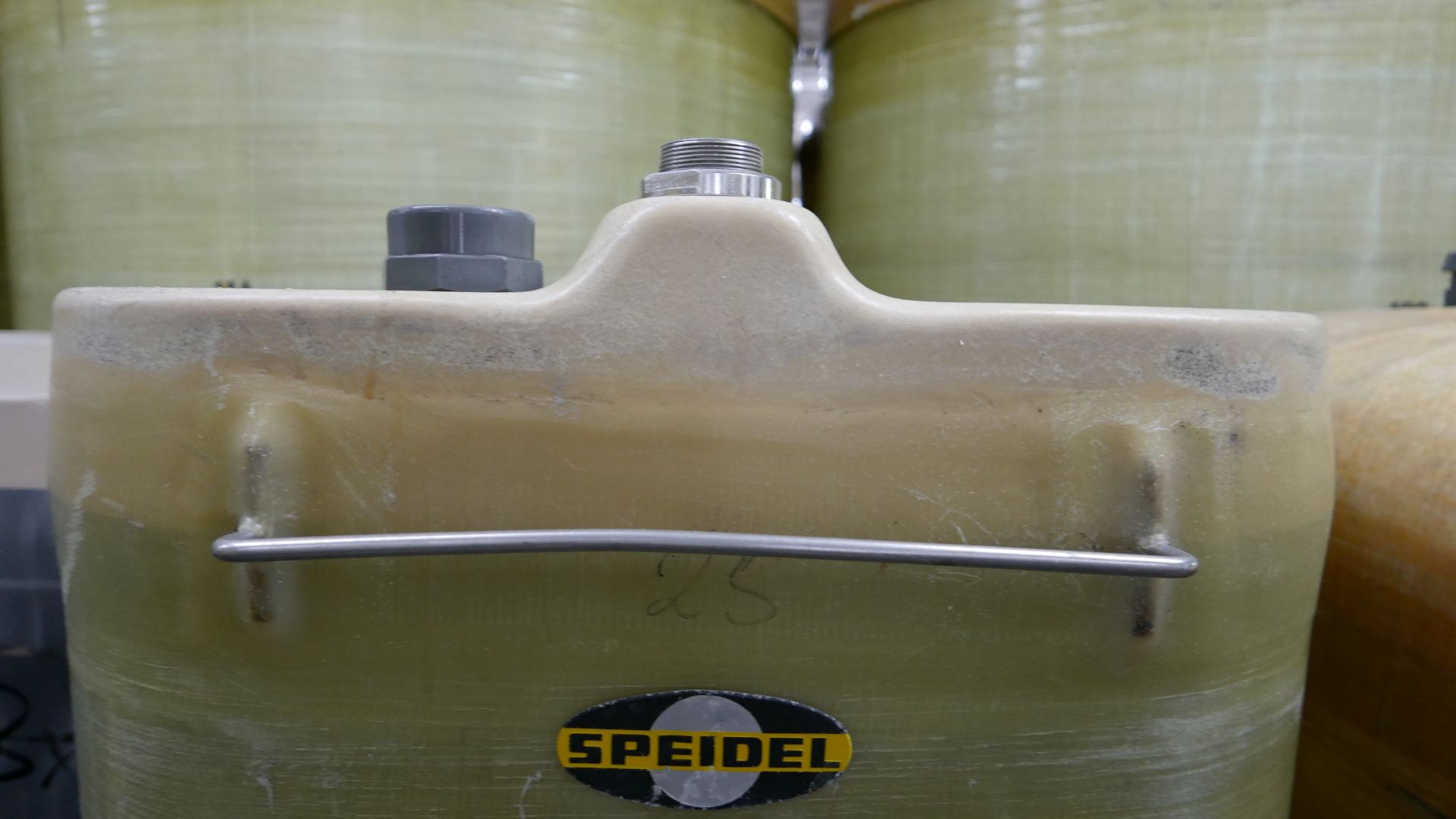 Speidel Lagertank aus GFK, kubisch, stehend (5)