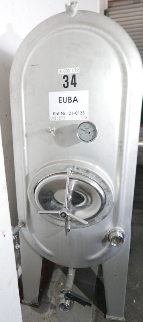 Edelstahlbeh&auml;lter aus V2A, stehend (1)