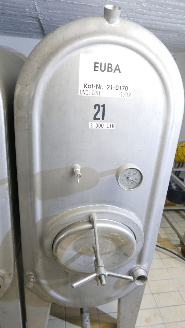 Edelstahlbeh&auml;lter aus V2A, liegend (1)