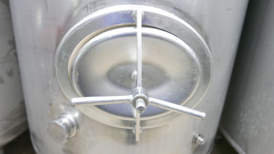 Edelstahlbehälter aus V2A, stehend (3)