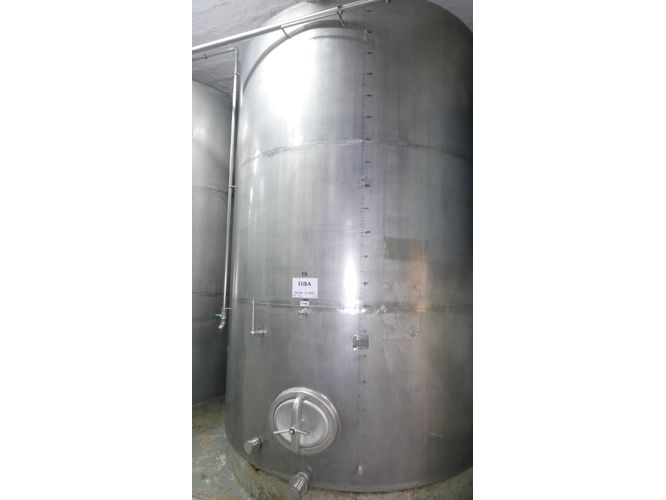 Edelstahl-Flachbodenbeh&auml;lter aus V2A, stehend (1)