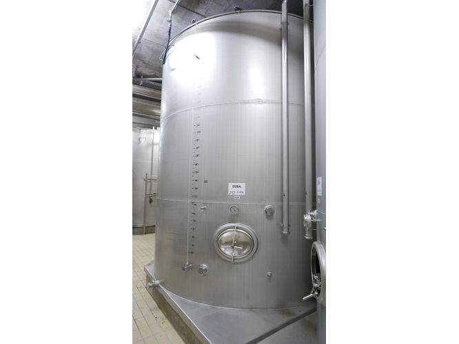 Edelstahl-Flachbodenbeh&auml;lter aus V2A, stehend (1)
