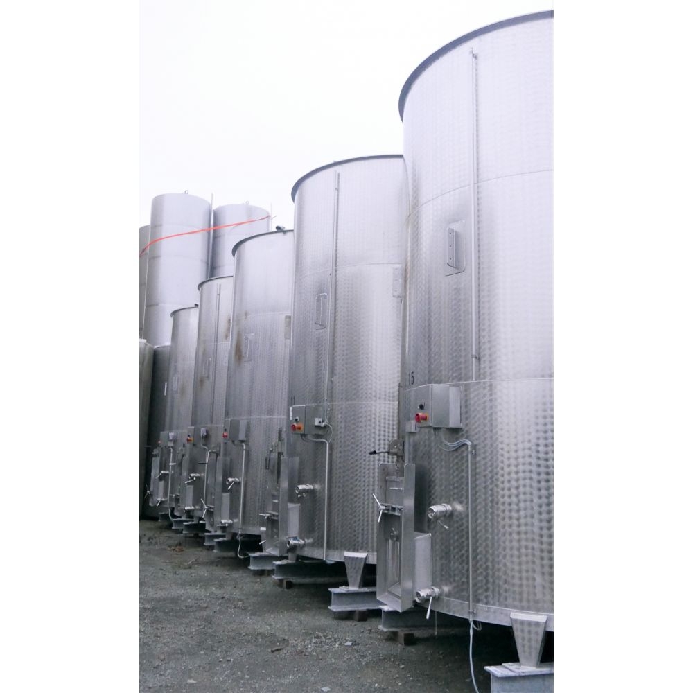 Edelstahl-R&uuml;hrwerkbeh&auml;lter aus V2A, stehend (1)