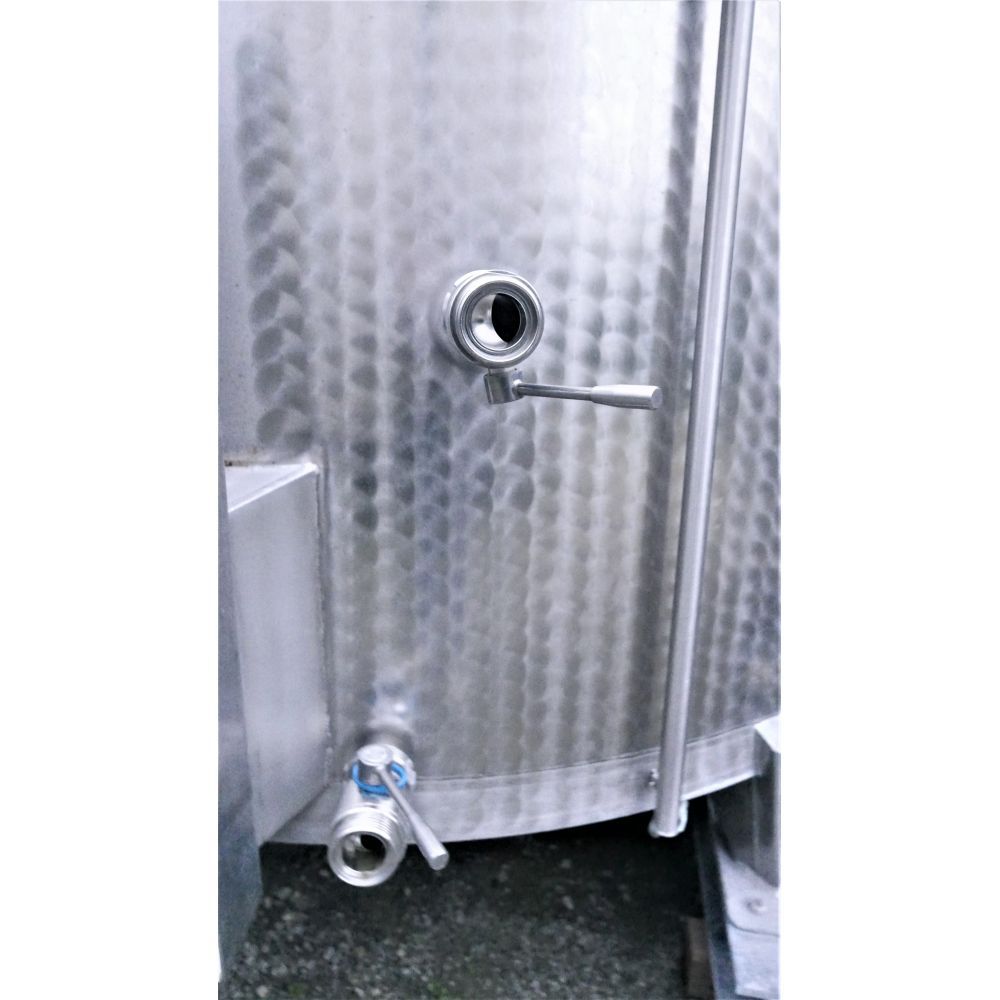 Edelstahl-Rührwerkbehälter aus V2A, stehend (5)