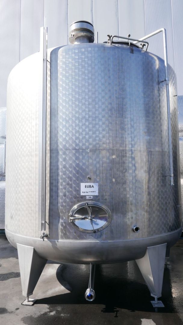 Edelstahlbehälter aus V2A, stehend (2)